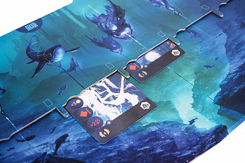 «Ледяные воды», дополнение к игре «Акватика», трехслойный планшет
