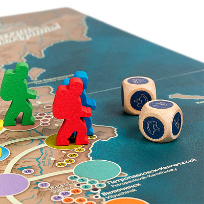 Настольная игра Вулканы Камчатки